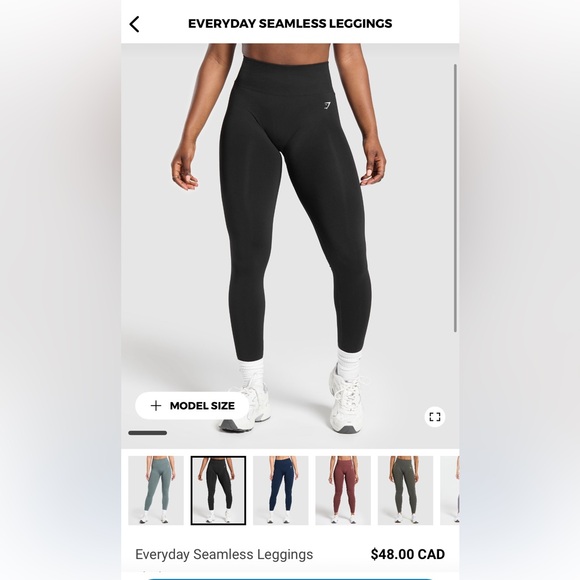 SOLD Gymshark: Everyday Seamless Leggings - Picture 4 of 4